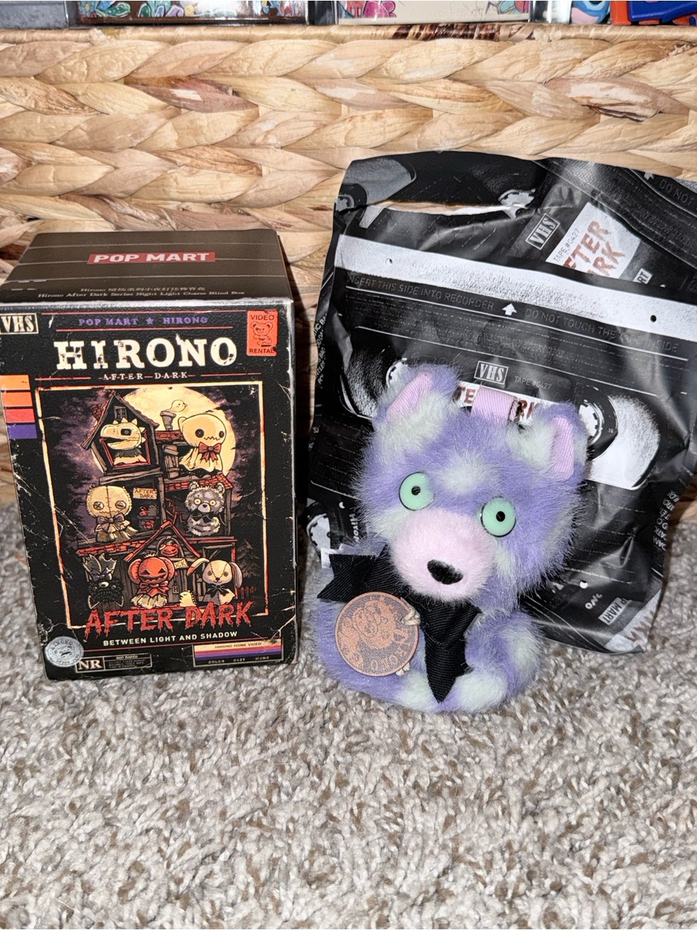 Hirono After Dark “Off Script” Plush Pendant | Brand New
